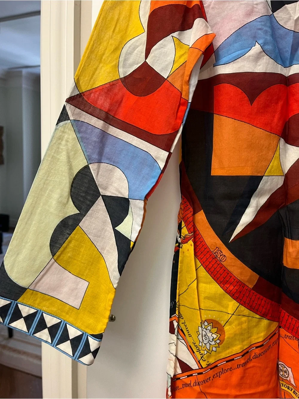 Tory Burch Multicolor Caftan Dress